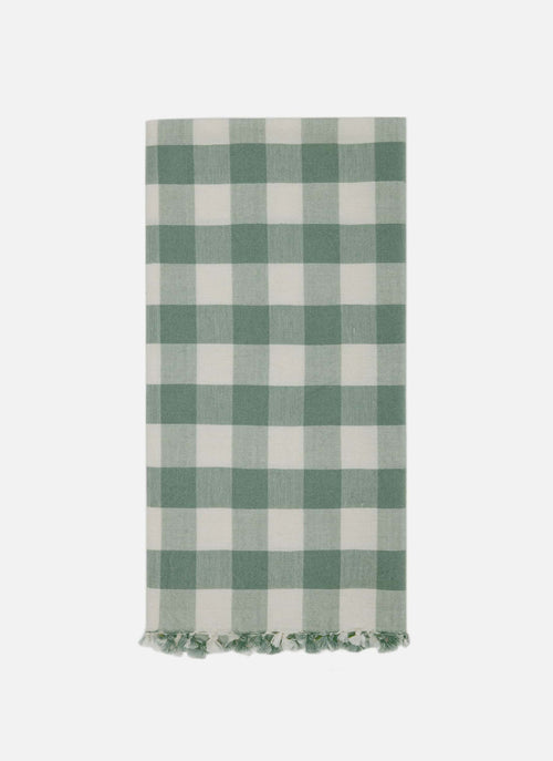 GINGHAM -  Sage Tea Towel