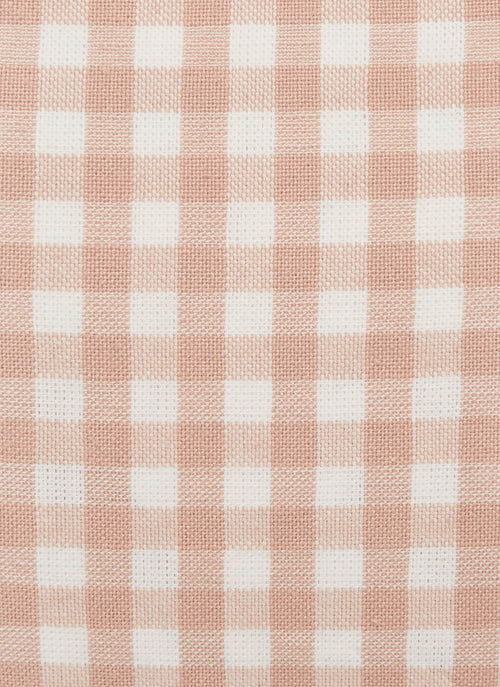 MINI GINGHAM - Blush Petite Pillow