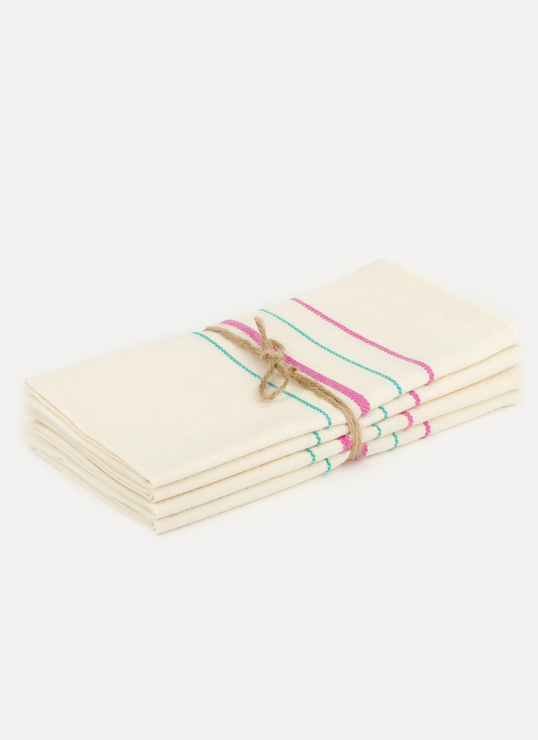 SIMPLE STRIPE - Bougainvillea Napkins