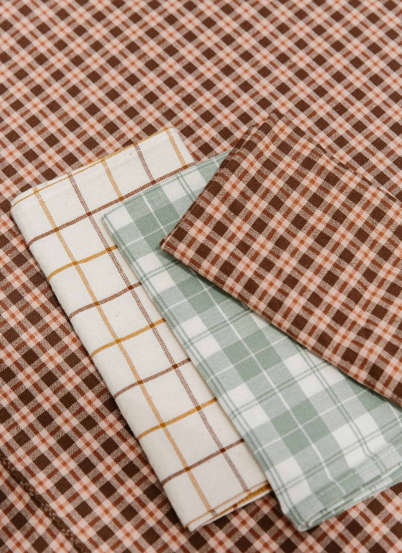 LATTICE -  Nutmeg Napkins