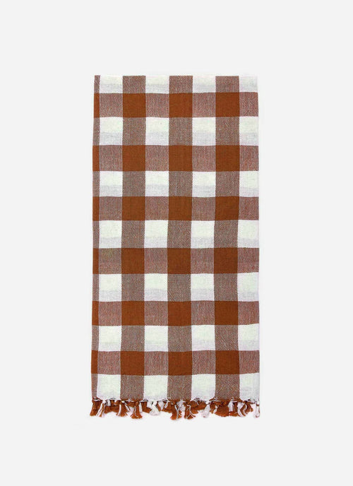 GINGHAM  Nutmeg Tea Towel