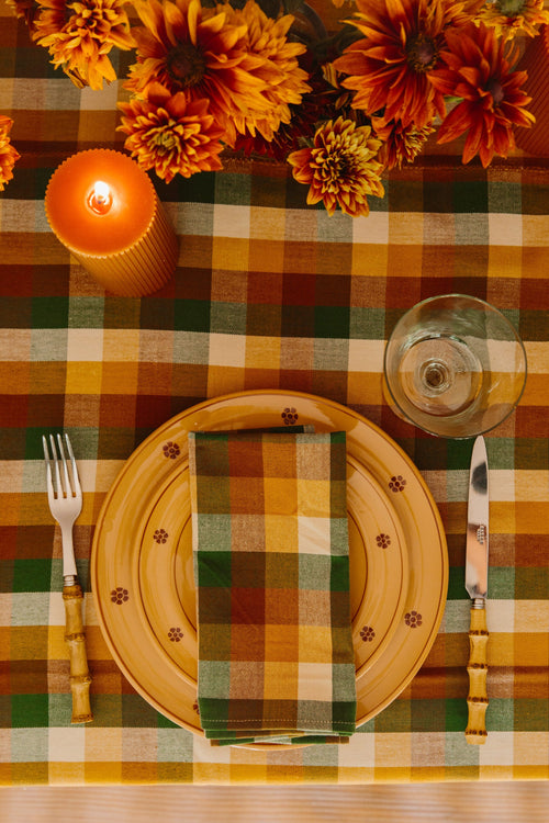 GINGHAM - Oak Napkins