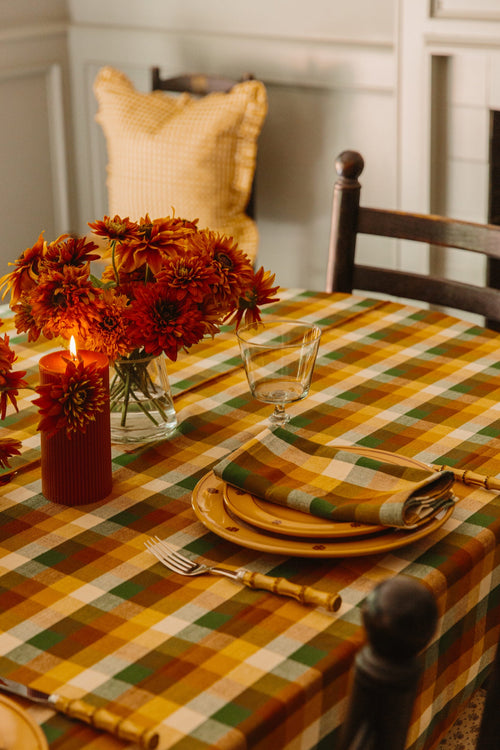 GINGHAM - Oak Napkins