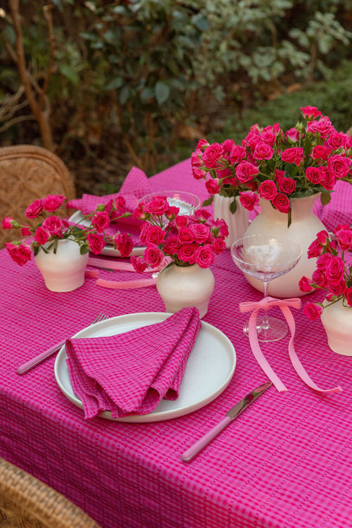 SOHO - Two Toned Fuchsia Tablecloth