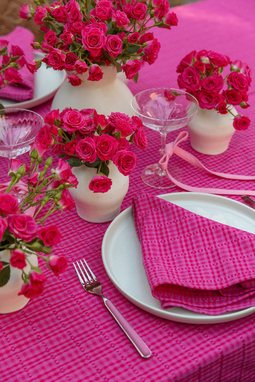 SOHO - Two Toned Fuchsia Tablecloth