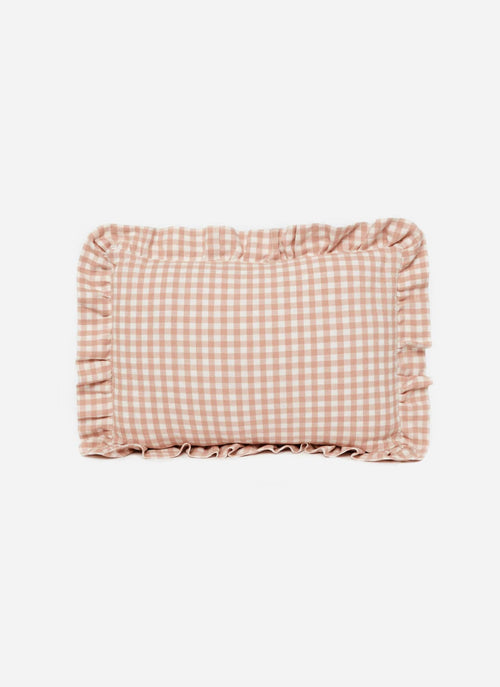 MINI GINGHAM - Blush Petite Pillow