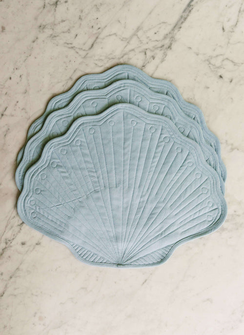 BLUE -  Quilted Shell Placemat