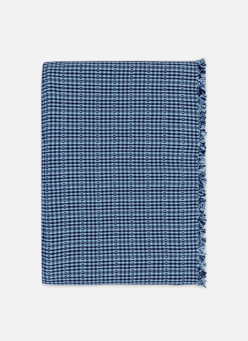 SOHO - Two Toned Indigo Tablecloth