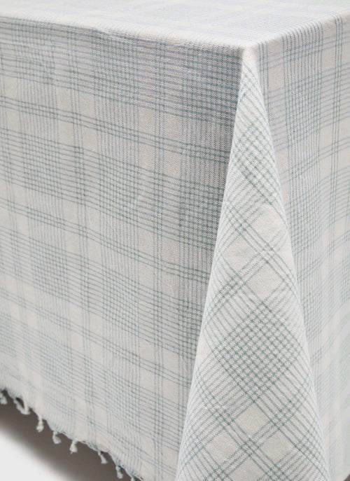 MARIANNE PLAID - Sage Tablecloth